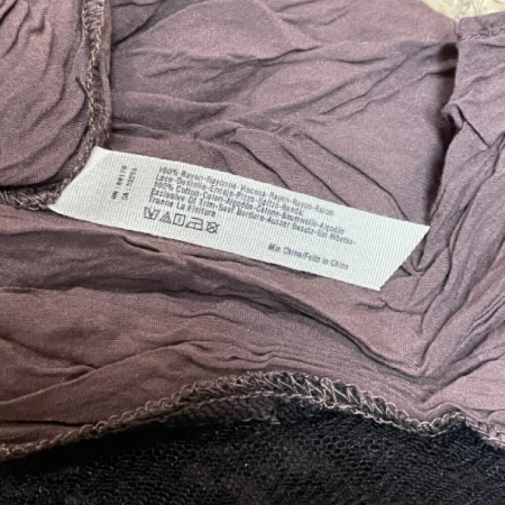 Free People Pieced Lace Slip in Mulberry Combo ASO Davina Claire - Picture 7 of 9